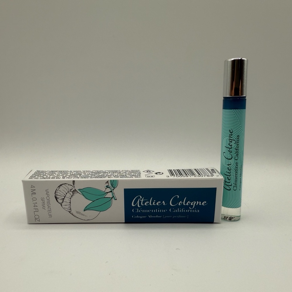 Atelier Cologne Clementine California 4ml/.14oz Fresh Summer Cologne! Brand new